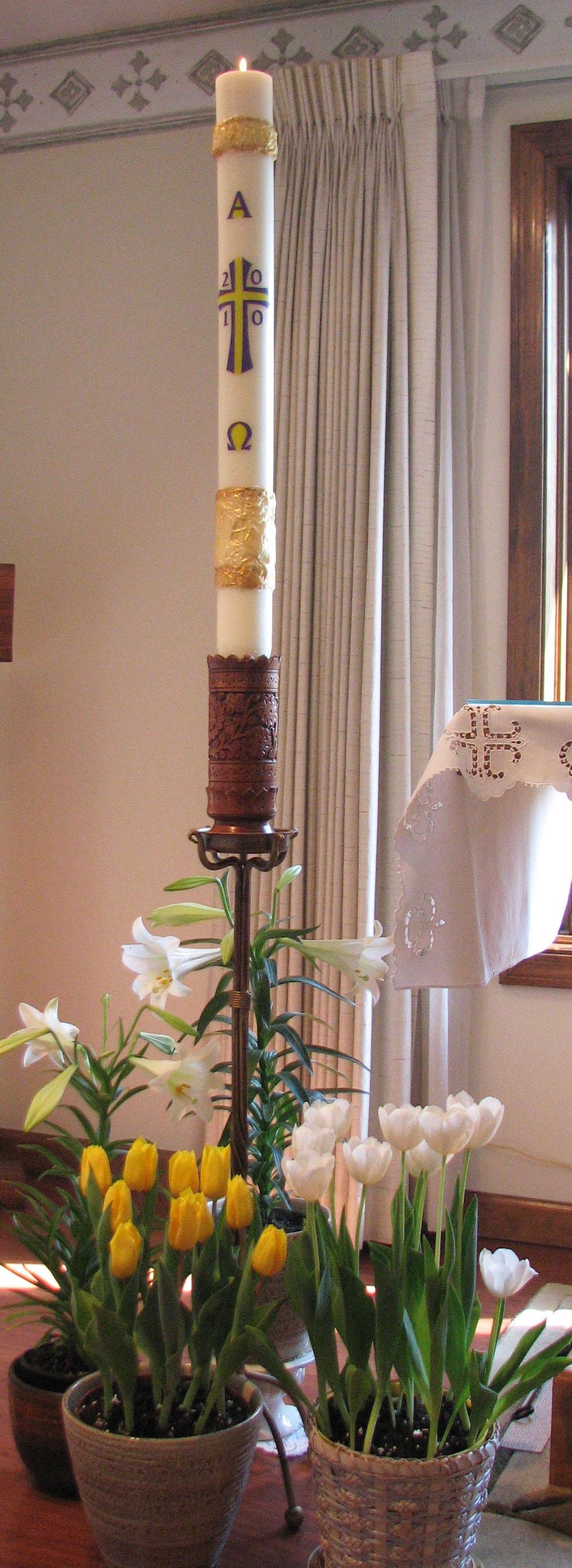 Paschal Candle Sisters of the Good Shepherd